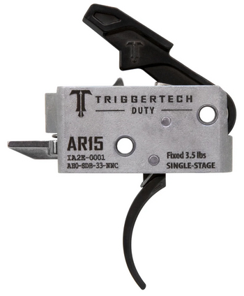 TT AR15 TRIGGER BLK DUTY CURVED SINGLE STAGE 3.5 - Sale